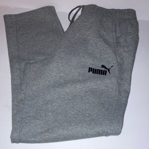 Puma Heather Gray Joggers with Pockets‎ Medium